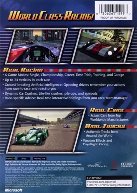 Total Immersion Racing (USA) box cover back